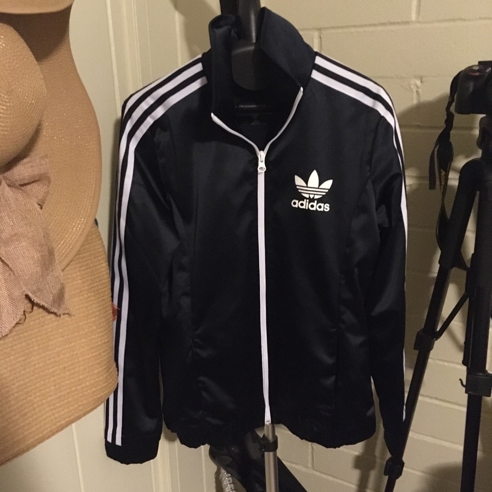 SOLD Adidas Bomber Jacket (Navy Blue)